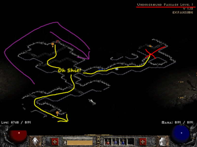 Map layout example 5